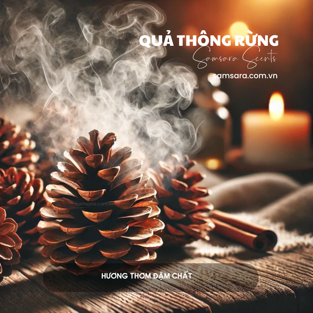 QUẢ THÔNG TỎA HƯƠNG || SAMSARA SCENT || Thanh lọc không khí ô tô || Nơi làm việc